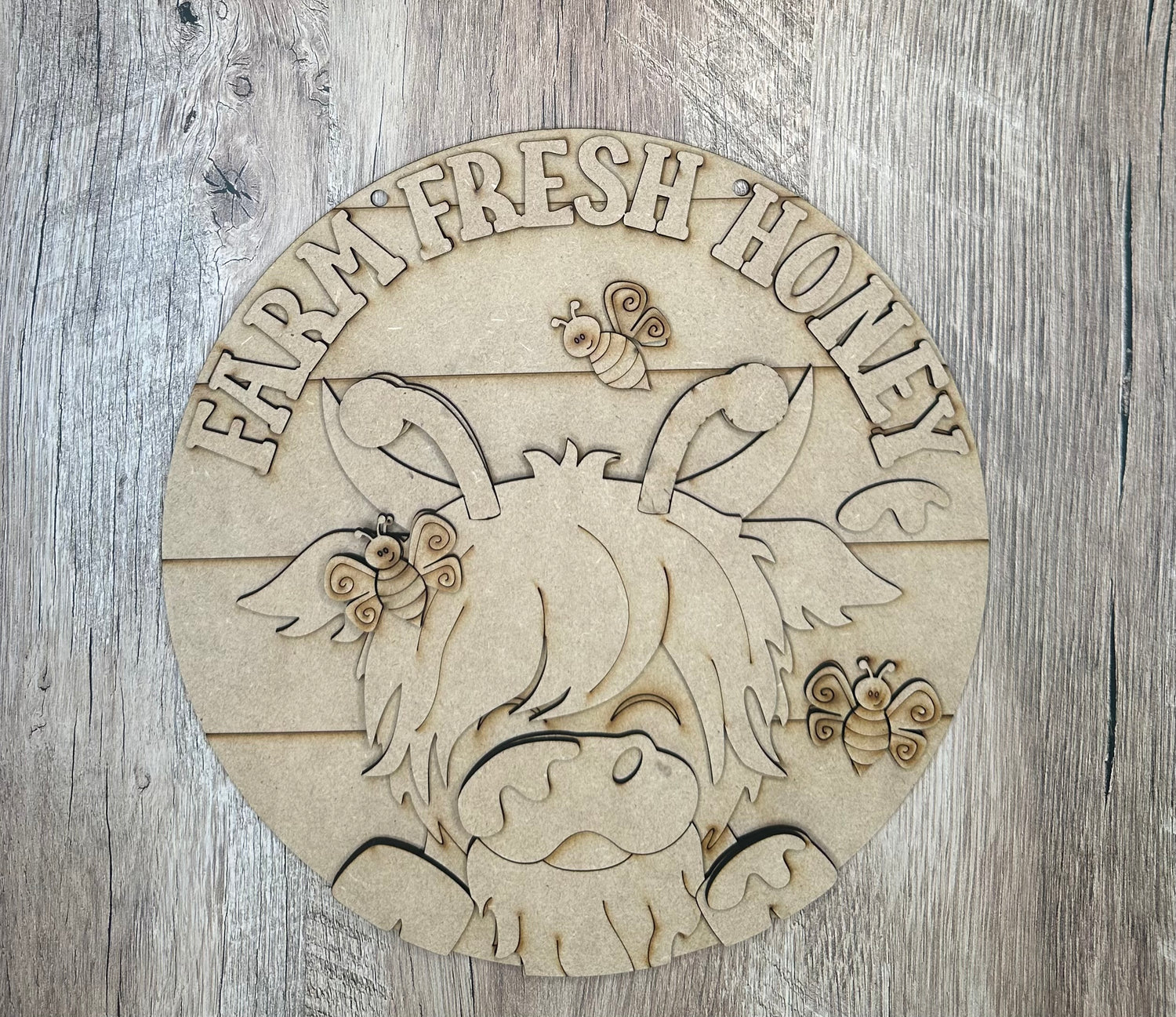 Farm Fresh Honey Door Hanger