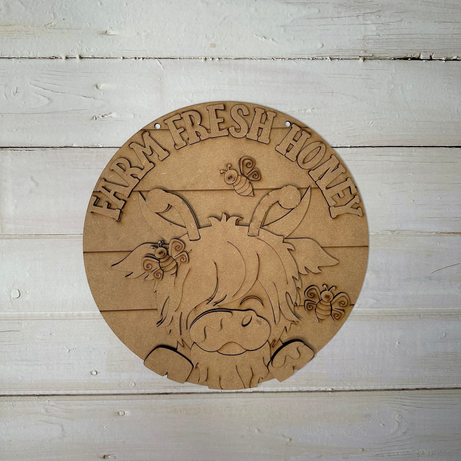 Don't Bee a Heifer Door Hanger